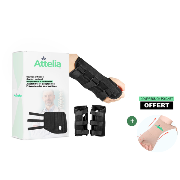 Attellia™ - Poignet Triple Attache