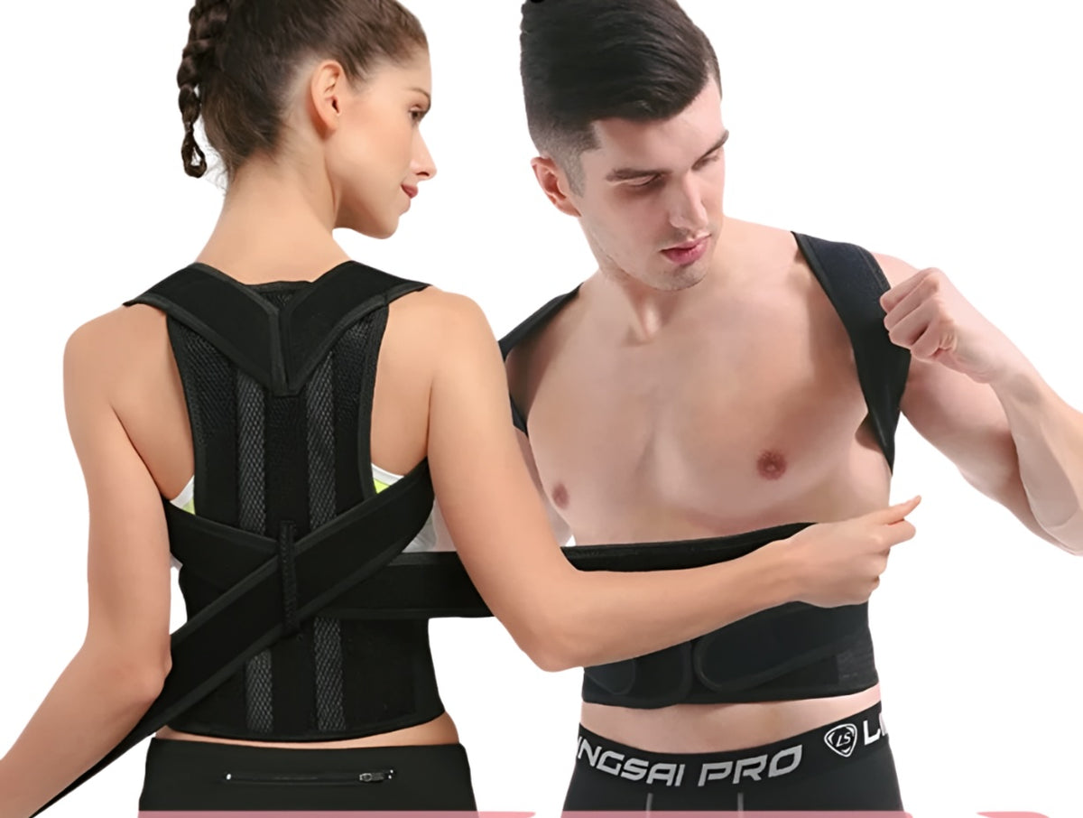 Correcteur de posture dorsale à sangles Attelia™