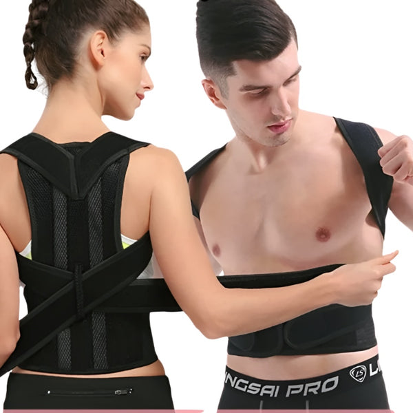 Correcteur de posture dorsale à sangles Attelia™