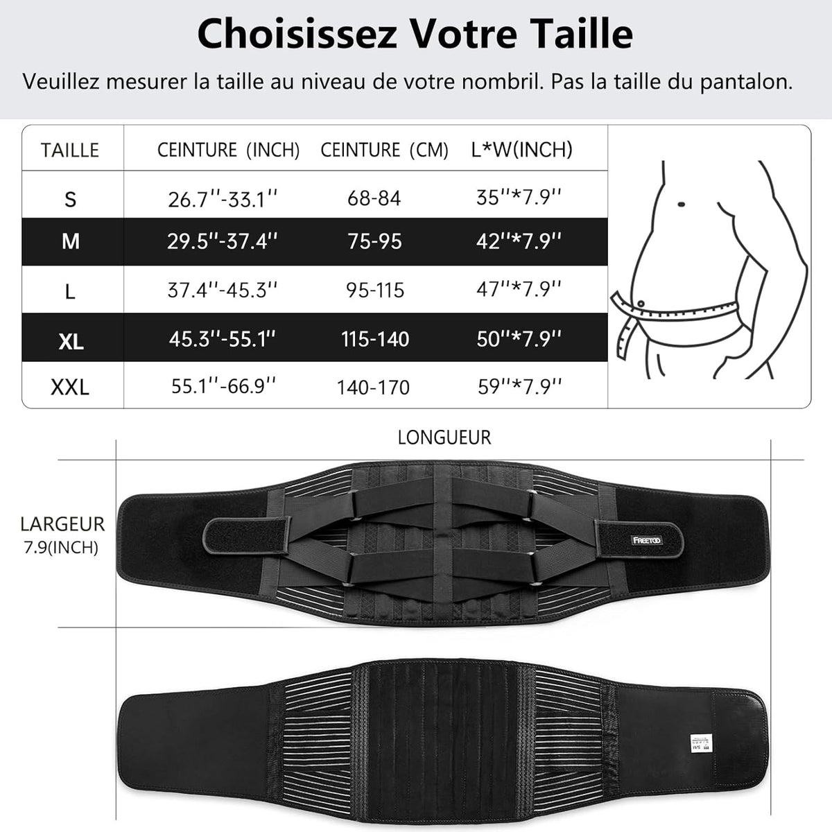 Attelia™ Ceinture Lombaire