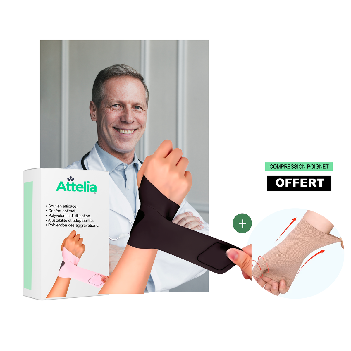 Attelia™ - Attelle Poignet