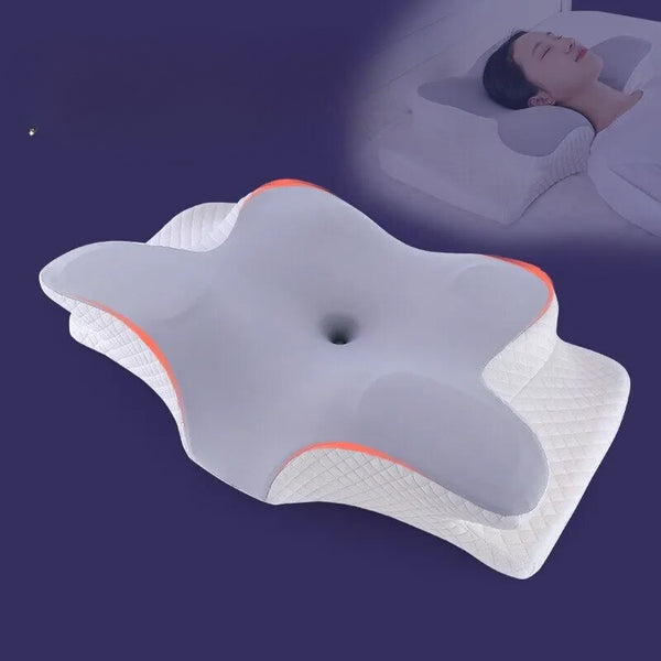 Attelia™ - Oreiller Cervical orthopédique en mousse à mémoire de forme