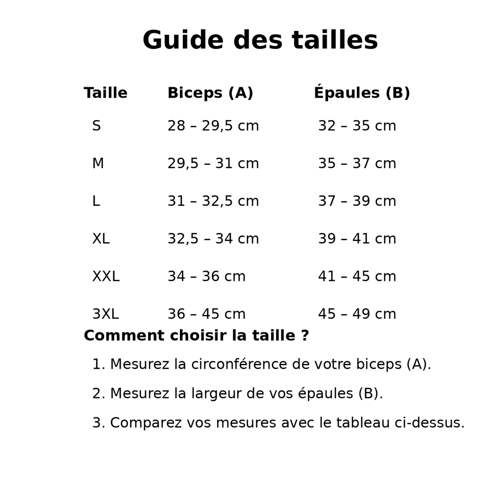 Attelle d'épaule de soutien croisées - Axilar
