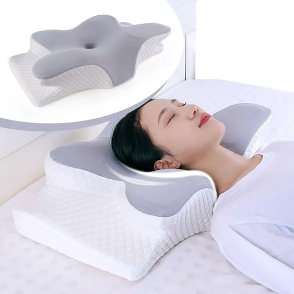 Attelia™ - Oreiller Cervical orthopédique en mousse à mémoire de forme