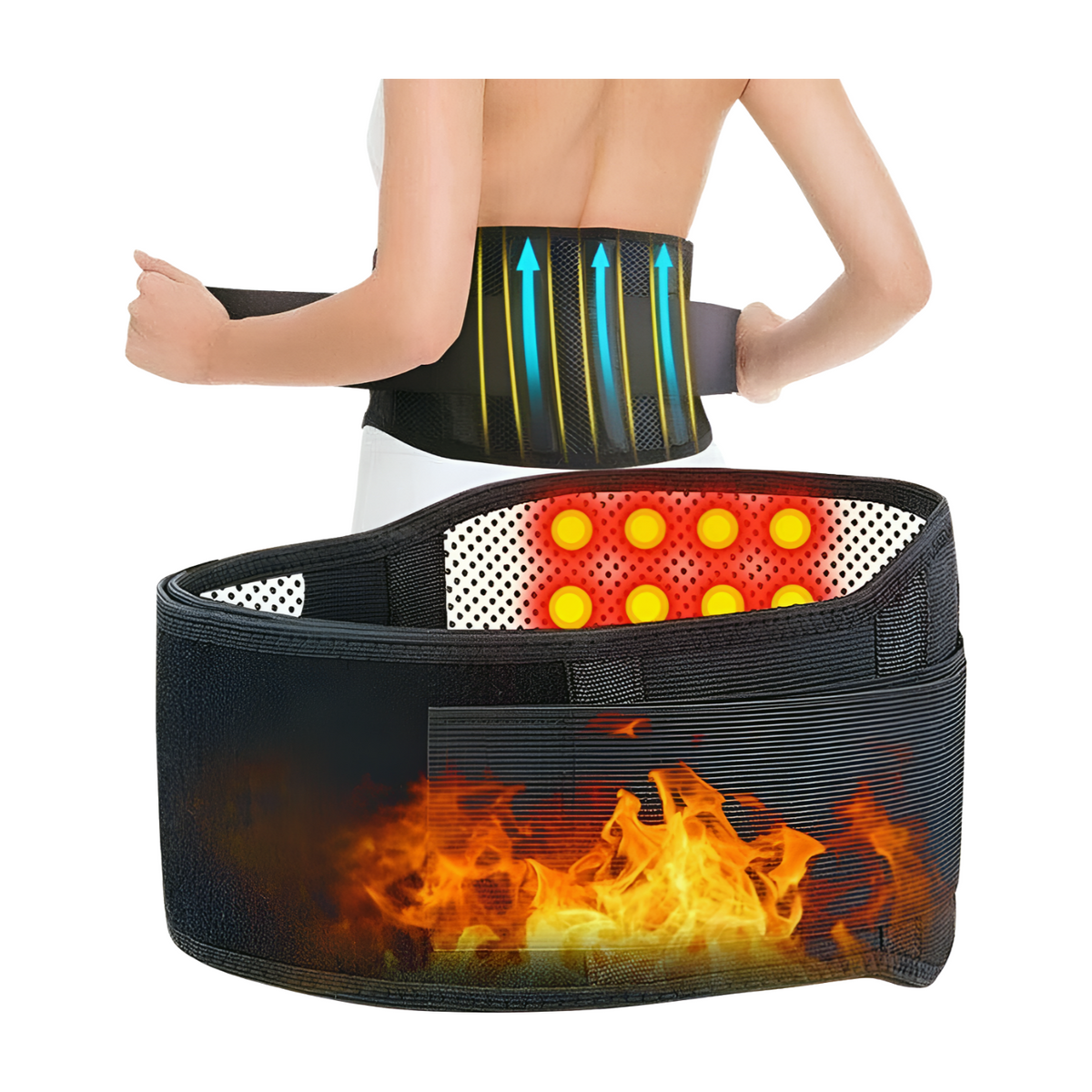 Attelia™ - Ceinture chauffante lombaire
