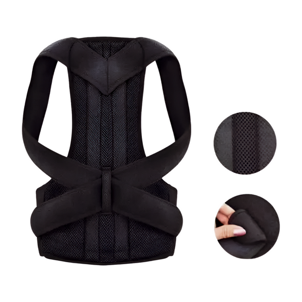 Correcteur de posture dorsale à sangles Attelia™
